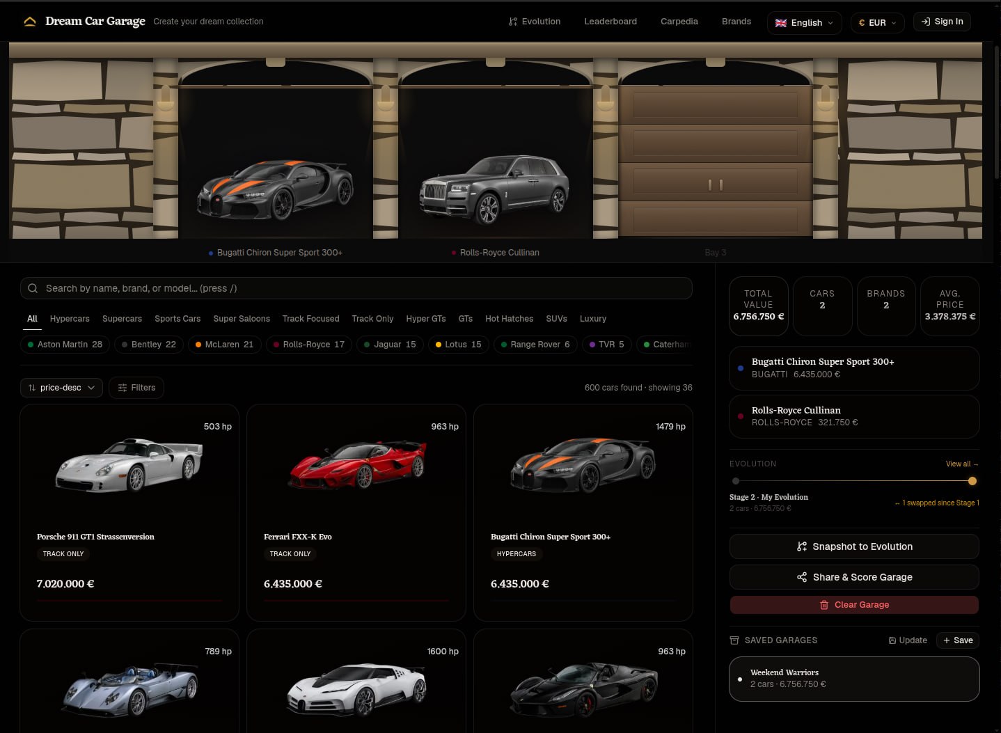 Dream Car Garage